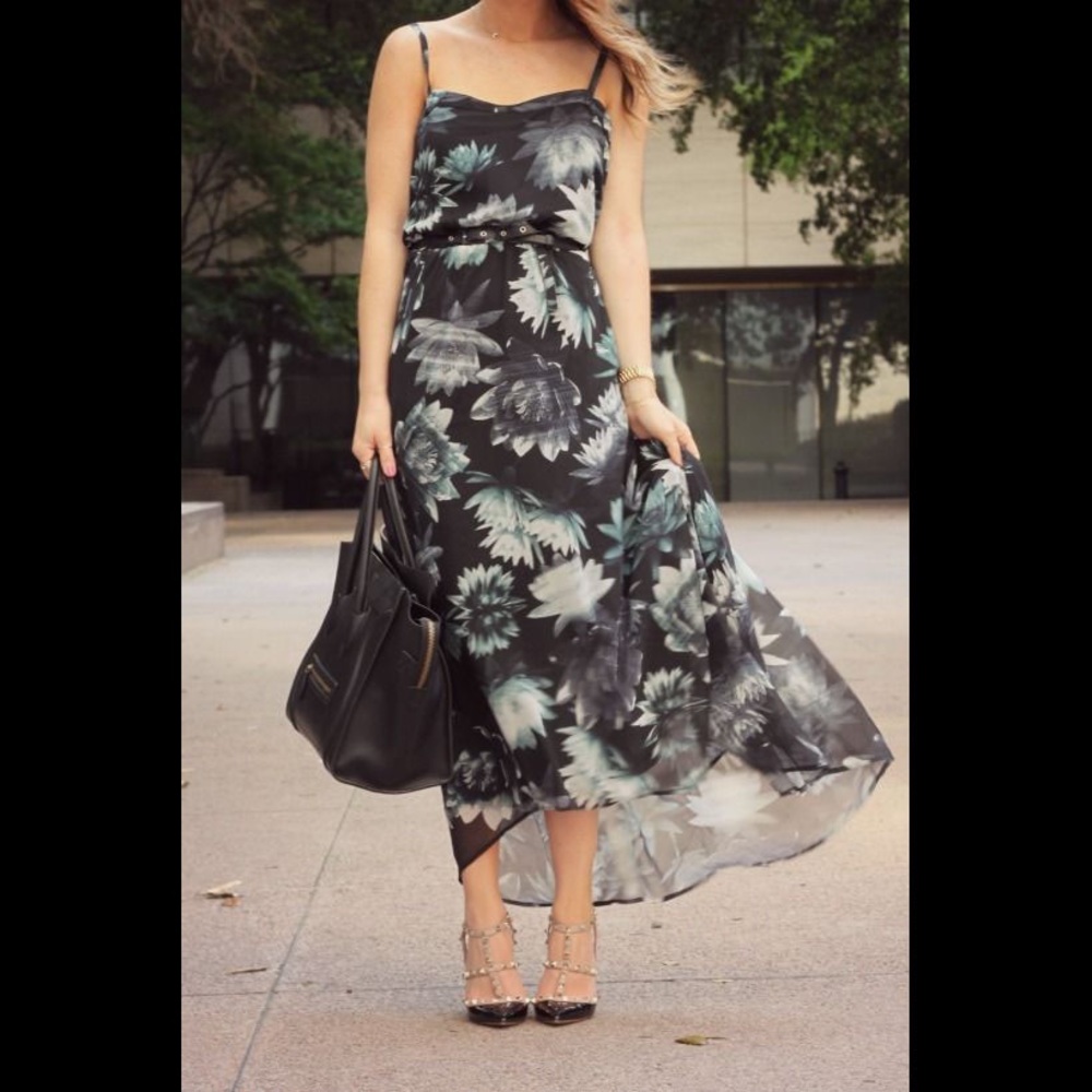 French Connection ‘Lily Collage’ Floral Maxi